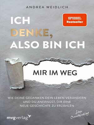 cover image of Ich denke, also bin ich... mir im Weg